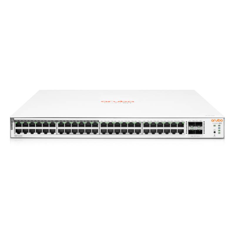 Aruba Instant On 1830 52-Port PoE+ Switch [48x Gigabit-LAN, 4x SFP, PoE+ 370W] von Aruba