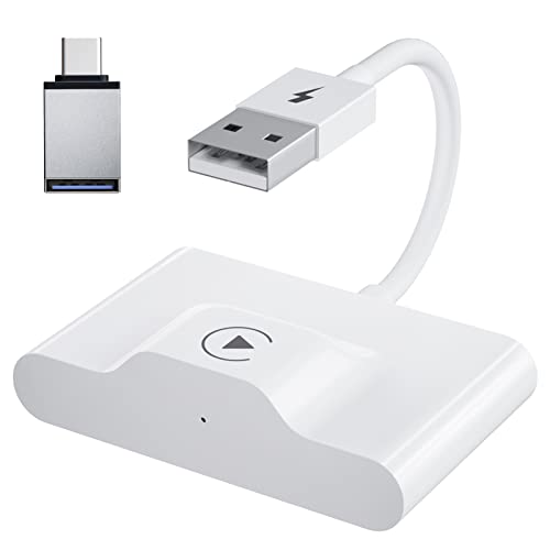 Apple Carplay Wireless Adapter: Auto Adapter Bluetooth für iPhone CarPlay zu 5GHz WiFi Wireless mit BMW/Audi/VW von Arubaitai