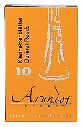 Arundos Blatt BB-Klarinette Aida, 10er Packung, deutscher Schnitt, Size 1,5 von Arundos