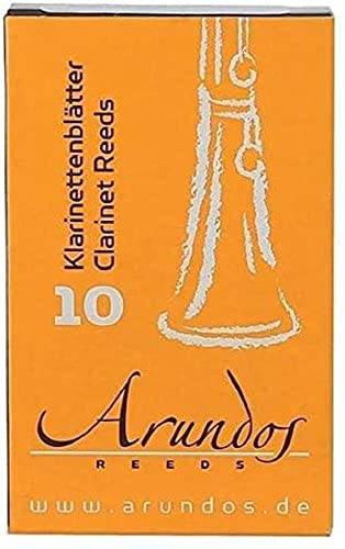 Arundos Blatt BB-Klarinette Aida, 10er Packung, deutscher Schnitt, Size 3,5 von Arundos