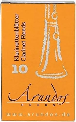 Arundos Blatt BB-Klarinette Aida, 10er Packung, deutscher Schnitt, Size 4 von Arundos