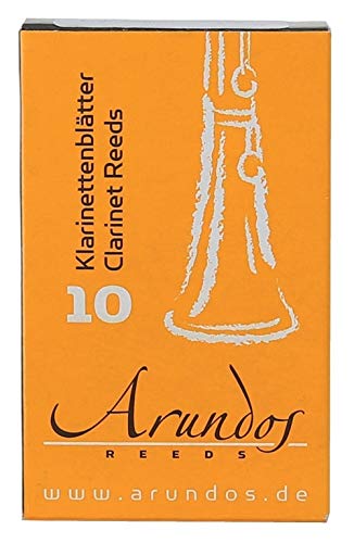 Arundos Blatt BB-Klarinette Manon, 10er Packung, franz. Schnitt, Size 2,5 von Arundos