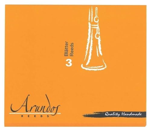 Arundos Blatt BB-Klarinette Manon, 3er Packung, franz. Schnitt, Size 2 Arundos Blatt BB-Klarinette Manon, 3er Packung, franz. Schnitt, Size 2 von Arundos