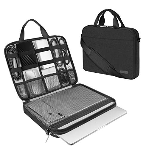 ARVOK 13 13,3 14 Zoll Laptoptasche Schutzhülle Wasserdicht Neoprene, Laptop Sleeve Case Laptophülle Notebook Hülle Tasche für HP/MacBook/Lenovo/ASUS/Dell/MSI/Acer/Fujitsu/Samsung/Sony, Schwarz von Arvok