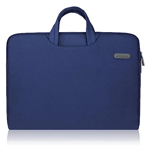 ARVOK Laptoptasche 15,6-16 Zoll Notebooktasche Schutzhülle für Uni Arbeit Business, Wasserdicht Laptophülle Notebook Hülle Tasche für Acer/Asus/Dell/Fujitsu/Lenovo/HP/Samsung, Denim Blau von Arvok