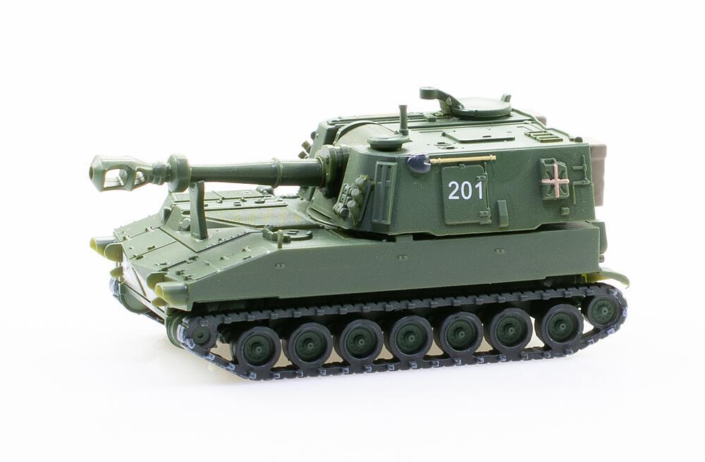 Panzerhaubitze M-109 Jg 66 Kurzrohr unifarbig, Nr. 201 von Arwico Collector Edition