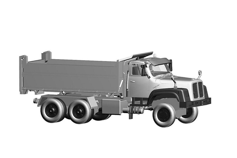 Saurer D330N 6x6 Kipper KIBAG blau von Arwico Collector Edition