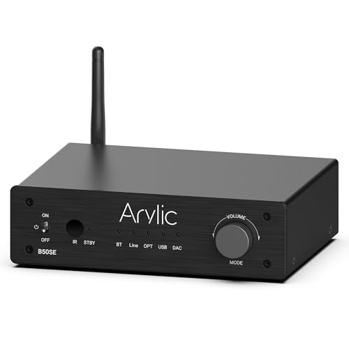Arylic B50 SE Bluetooth Stereoanlage Audio Verstärker Receiver 2.0 Kanal 50W x 2 mit Subwoofer Ausgang. Freie APP EQ-Einstellung und ordnungsgemäße Verwaltung der Bassfunktion mit der Frequenzweiche. Arylic B50 SE Bluetooth Stereoanlage Audio Verstärker Receiver 2.0 Kanal 50W x 2 mit Subwoofer Ausgang. Freie APP EQ-Einstellung und ordnungsgemäße Verwaltung der Bassfunktion mit der Frequenzweiche. von Arylic