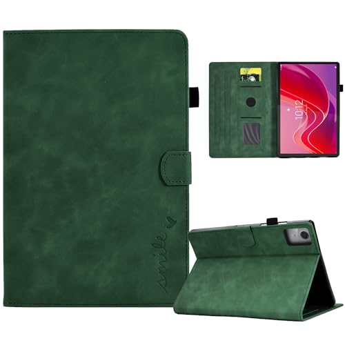 AsWant Hülle für Lenovo Tab M11 11 Zoll Tablet - Senior PU Leder iPad Air Ultradünn Schutzhülle Kompatibel mit Lenovo Tab M11 TB-330FU /331FC (Grün) von AsWant