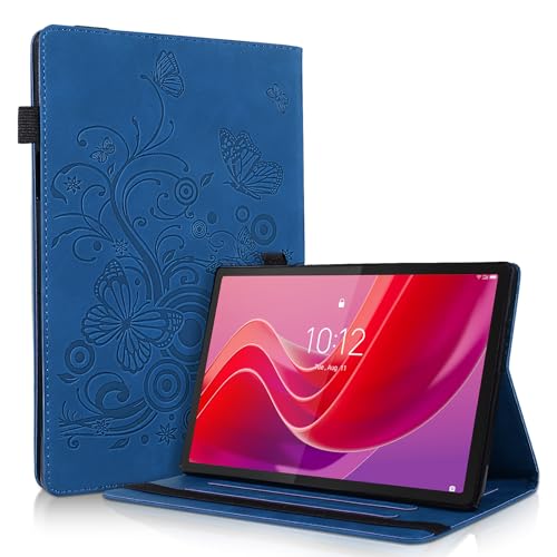 AsWant Hülle für Lenovo Tab M11 Ultradünne Hülle mit Brieftasche Funktion und Standfunktion Kompatibel mit Lenovo Tab M11 2024, Blau von AsWant