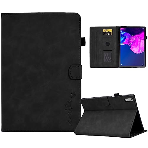 AsWant Hülle für Lenovo Tab P11 (2nd Gen) 11.5 Zoll TB350FU/TB350XU 2022 - Senior PU Leder Ultradünn Schutzhülle Cover Case Kompatibel mit Lenovo Tab P11 11 Zoll Hülle (Schwarz) von AsWant