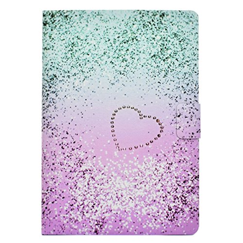 Lspcase Galaxy Tab A6 10.1 Hülle PU Leder Schutzhülle Flip Case Stand Magnetverschluss Tasche - mit Auto Schlaf und Kartenschlitz für Samsung Galaxy Tab A 10.1 Zoll T580 / T585 Herz Form Lspcase Galaxy Tab A6 10.1 Hülle PU Leder Schutzhülle Flip Case Stand Magnetverschluss Tasche - mit Auto Schlaf und Kartenschlitz für Samsung Galaxy Tab A 10.1 Zoll T580 / T585 Herz Form von AsWant