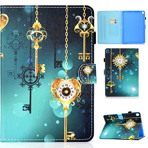 AsWant iPad 10.2 Hülle, Lspcase iPad 7 Generation 2019 10.2 Zoll Lederhülle Flip Stand Case Brieftasche Tasche mit Kartenfach und Auto Schlaf/Wachen Funktion für Apple iPad 10.2 Glocke von AsWant