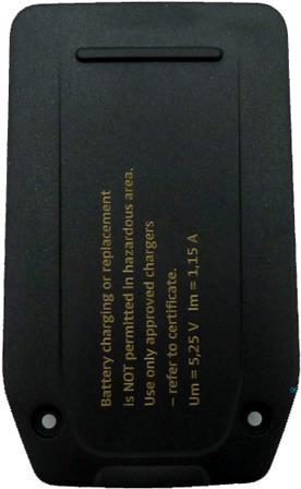 ASCOM Akku passend für d81 EX Handsets (ATEX-konform) - in schwarz (660274) von Ascom
