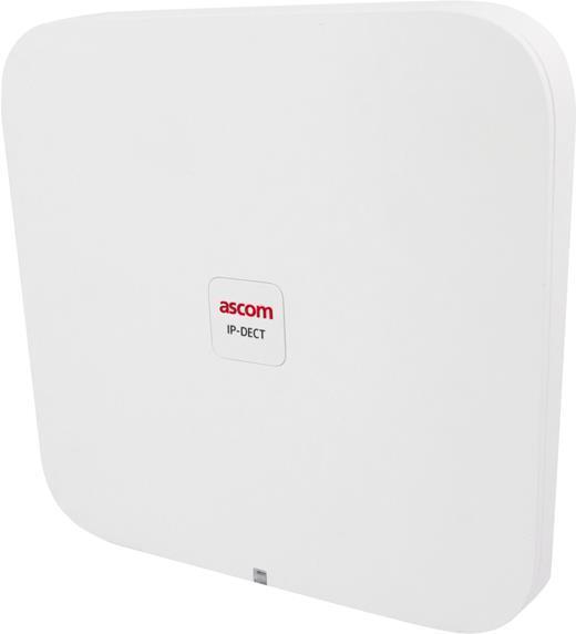 ASCOM DB1-A4 - DECT-Basisstation (DECT GAP/CAP Funkschnittstelle - externe Antenne) - in weiß (DB1-A4A) von Ascom