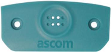 ASCOM Frontplatte passend für d83 Handsets (Packung mit 10 Stück) - in türkis (660647) von Ascom