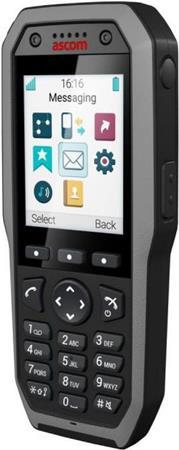 ASCOM d83 Protector EX - DECT-Handset für explosionsgefährdete Umgebungen (2,4 LED-Farbdisplay - Bluetooth - Breitbandaudio - ATEX-konform) - in schwarz (DH8-ACAB) von Ascom