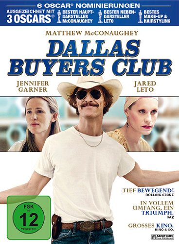 Dallas Buyers Club Mediabook (exklusiv bei Amazon.de) [Blu-ray] von Ascot Elite Home Entertainment