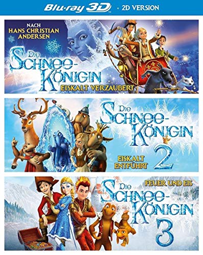 Die Schneekönigin 1-3 Box (3 Blu-ray 3D) ( inkl. 2D-Version) von Ascot Elite