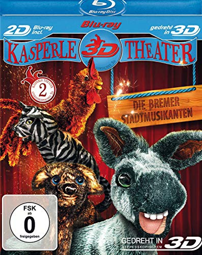 Kasperletheater 3D - Teil 2 Die Bremer Stadtmusikanten [3D Blu-ray] von Ascot Elite