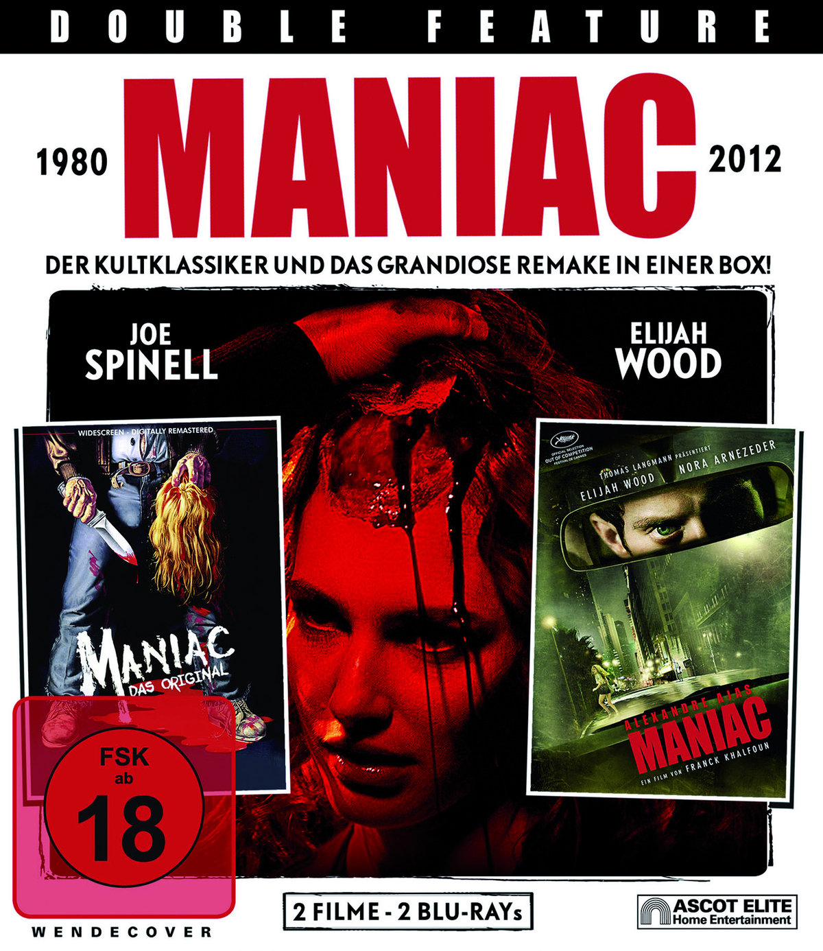 Maniac (1980) / Maniac (2012) (2 Discs) von Ascot Elite