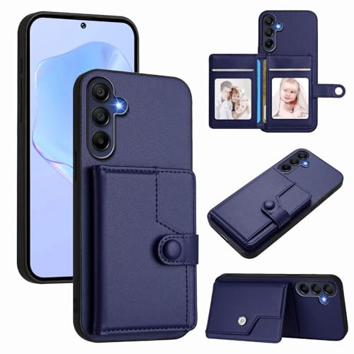 Asdsinfor Kompatibel mit Samsung Galaxy A26 5G, Brieftaschen-Schutzhülle mit Kartenhalter, RFID-Blockierung, für Damen und Herren, Magnetverschluss, Ständer, stoßfest, passend für Samsung Galaxy A26 Asdsinfor Kompatibel mit Samsung Galaxy A26 5G, Brieftaschen-Schutzhülle mit Kartenhalter, RFID-Blockierung, für Damen und Herren, Magnetverschluss, Ständer, stoßfest, passend für Samsung Galaxy A26 von Asdsinfor