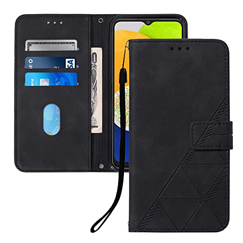 Asdsinfor Kompatibel mit Xiaomi 14T Pro Hülle, PU-Leder, Brieftaschen-Schutzhülle mit Kreditkartenhalter, Ständer, Magnetverschluss, stoßfest, Flip-Folio-Schutz, kompatibel mit Xiaomi 14T Pro Black von Asdsinfor