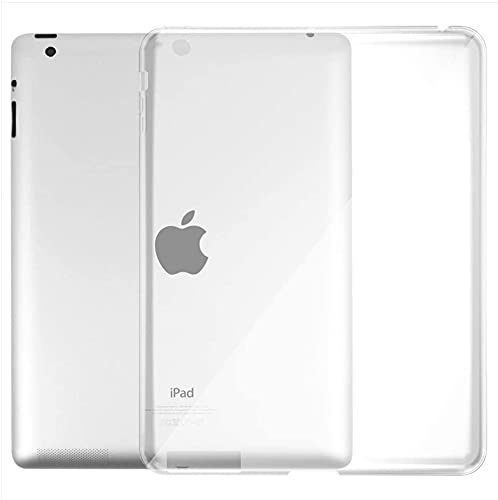 Asgens Hülle Für iPad2 iPad3 iPad4 9.7", Transparentes Dünnes Schlank Silikon Sanft TPU Tablette Computer Hülle Für Apple iPad 2/3/4 9.7" 2011/2012 von Asgens