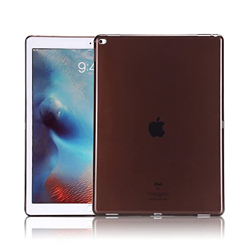 Asgens iPad Air 2 2014 9,7'' Hülle, Schwarz Transparente Dünne Silikon Weiche TPU Tablet Computer Stoßdämpfung Hülle für iPad Modell A1566 A1567 von Asgens