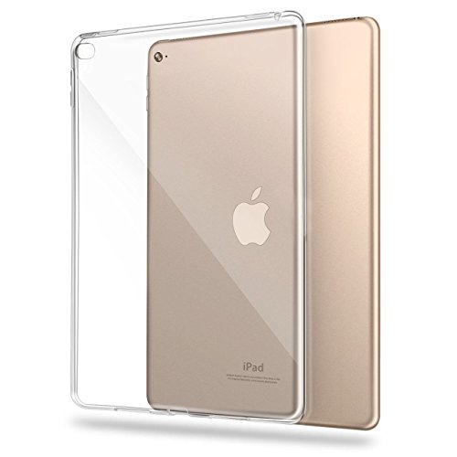 Asgens iPad Air 2 2014 9,7'' Hülle, Transparente Dünne Silikon Weiche TPU Tablet Computer Stoßdämpfung Hülle für iPad Modell A1566 A1567 von Asgens