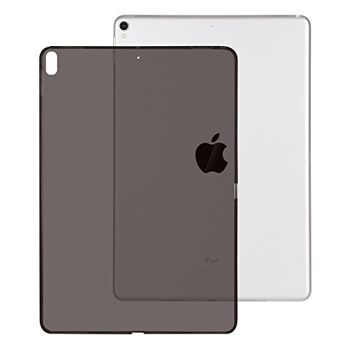 Asgens iPad Air 4/5 10,9 Zoll Hülle, Schwarz Transparent Silikon Weiche Tablet Hülle für iPad Air 4/5 10,9 Zoll Modell A2072/A2316/A2324/A2325/A2588/A2589/A2591 von Asgens