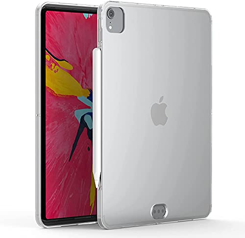 Asgens iPad Pro 11 Zoll Klare Hülle, Transparentes Dünnes Schlank Silikon Sanft TPU Stoßfest Tablette Computer Hülle Für Apple iPad Pro 11'' 2018/2020 von Asgens