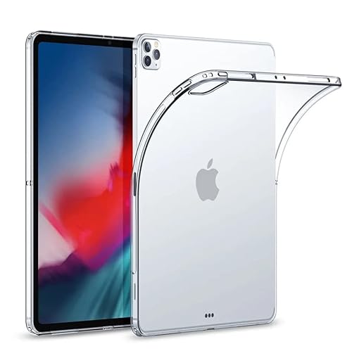 Asgens iPad Pro 11 Zoll Klare Hülle, Transparentes Dünnes Schlank Silikon Sanft TPU Stoßfest Tablette Computer Hülle Für Apple iPad Pro 11'' 2022 von Asgens