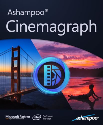 Ashampoo Cinemagraph - Lebendige Fotos & Loop-Videos erstellen | 1 Gerät | 1 Benutzer | PC Aktivierungscode per Email von Ashampoo