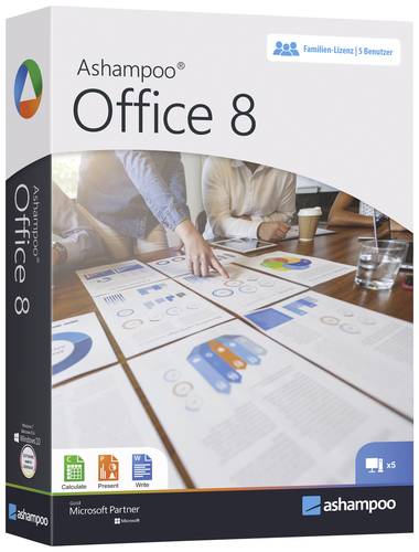 Ashampoo Office 8 Vollversion, 1 Lizenz Windows Office-Paket von Ashampoo