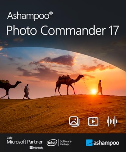 Ashampoo Photo Commander 17 - Bildbearbeitung, Fotoverwaltung und Bildbetrachter in einem Programm | 1 Gerät | 1 Benutzer | PC Aktivierungscode per Email von Ashampoo