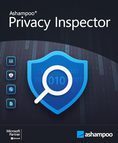 Ashampoo Privacy Inspector - Nutzungsverhalten und Surfspuren aller Benutzerprofile analysieren und löschen | 1 Gerät | 1 Benutzer | PC Aktivierungscode per Email von Ashampoo