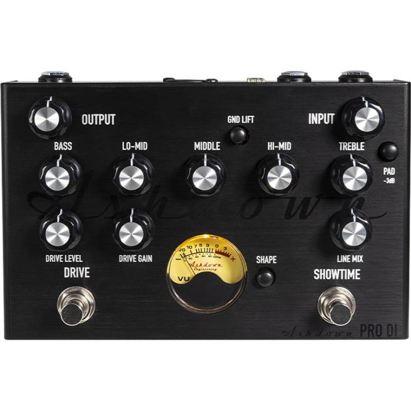 Ashdown Pro DI Bass Preamp DJ and Analogue Overdrive von Ashdown