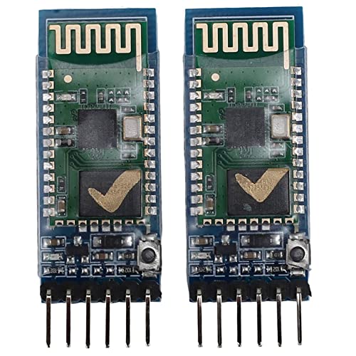 Ashikoi 2 Stück -05 6 Pin RF ohne Bluetooth Sender / Empfänger Modul Slave RS232/TTL auf UART Konverter und Adapter für von Ashikoi