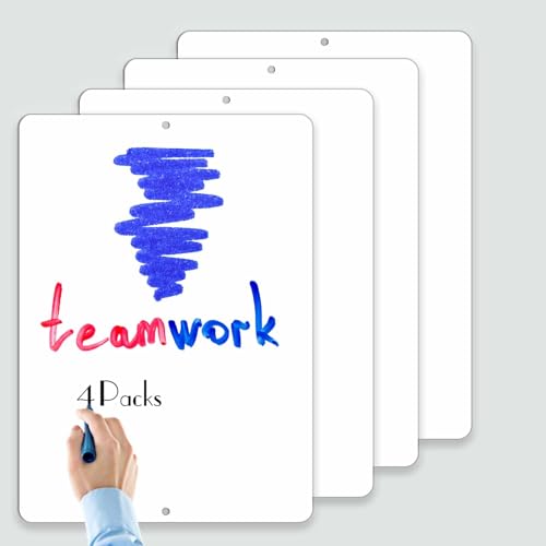Ashoaza 4 Aluminium Whiteboard, Trocken Abwischbar, 25,4 x 17,8 cm, Wiederverwendbar, Langlebig, Tragbar, Geeignet für Wegweiser, Hinweisschilder, Informationsschilder und Sicherheitszeichen Ashoaza 4 Aluminium Whiteboard, Trocken Abwischbar, 25,4 x 17,8 cm, Wiederverwendbar, Langlebig, Tragbar, Geeignet für Wegweiser, Hinweisschilder, Informationsschilder und Sicherheitszeichen von Ashoaza