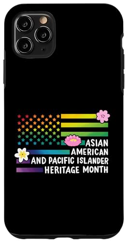 Asiatische amerikanische und pazifische Inselbewohner Monat, US-Flagge Hülle für iPhone 11 Pro Max Asiatische amerikanische und pazifische Inselbewohner Monat, US-Flagge Hülle für iPhone 11 Pro Max von Asian American Pacific Islander Month AAPI Gifts