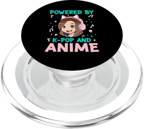 Angetrieben von K-Pop und Anime PopSockets PopGrip für MagSafe Angetrieben von K-Pop und Anime PopSockets PopGrip für MagSafe von Asian And Japanese Art And Entertainment