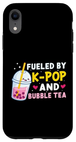 Angetrieben von K-Pop und Bubble Tea Anime Hülle für iPhone XR Angetrieben von K-Pop und Bubble Tea Anime Hülle für iPhone XR von Asian And Japanese Art And Entertainment