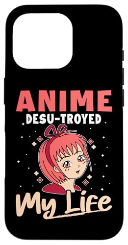 Anime Desu-Troyed My Life Hülle für iPhone 16 Pro Anime Desu-Troyed My Life Hülle für iPhone 16 Pro von Asian And Japanese Art And Entertainment