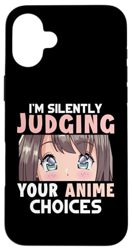 Ich beurteile im Stillen deine Anime-Entscheidungen Hülle für iPhone 16 Plus Ich beurteile im Stillen deine Anime-Entscheidungen Hülle für iPhone 16 Plus von Asian And Japanese Art And Entertainment