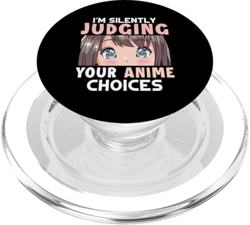 Ich beurteile im Stillen deine Anime-Entscheidungen PopSockets PopGrip für MagSafe Ich beurteile im Stillen deine Anime-Entscheidungen PopSockets PopGrip für MagSafe von Asian And Japanese Art And Entertainment