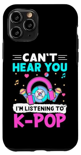 Ich kann dich nicht hören, ich höre K-Pop Hülle für iPhone 11 Pro Ich kann dich nicht hören, ich höre K-Pop Hülle für iPhone 11 Pro von Asian And Japanese Art And Entertainment