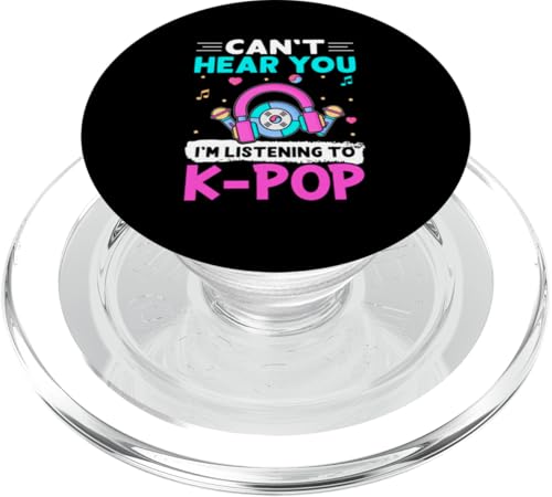 Ich kann dich nicht hören, ich höre K-Pop PopSockets PopGrip für MagSafe Ich kann dich nicht hören, ich höre K-Pop PopSockets PopGrip für MagSafe von Asian And Japanese Art And Entertainment