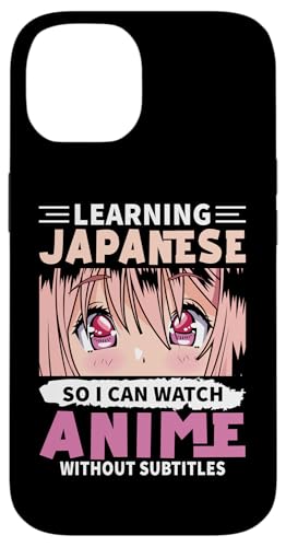 Japanisch lernen, damit ich Anime ohne Untertitel sehen kann Hülle für iPhone 14 Japanisch lernen, damit ich Anime ohne Untertitel sehen kann Hülle für iPhone 14 von Asian And Japanese Art And Entertainment