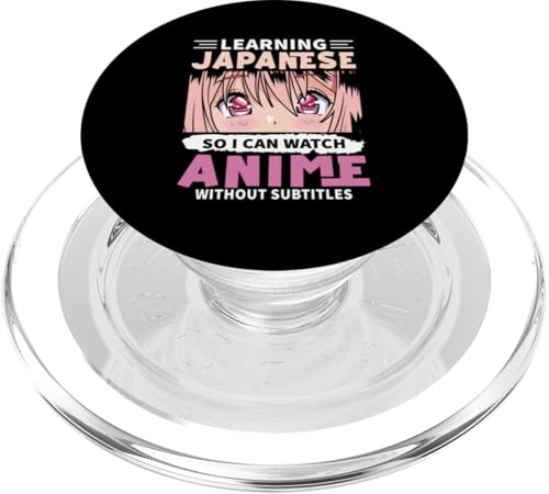 Japanisch lernen, damit ich Anime ohne Untertitel sehen kann PopSockets PopGrip für MagSafe Japanisch lernen, damit ich Anime ohne Untertitel sehen kann PopSockets PopGrip für MagSafe von Asian And Japanese Art And Entertainment